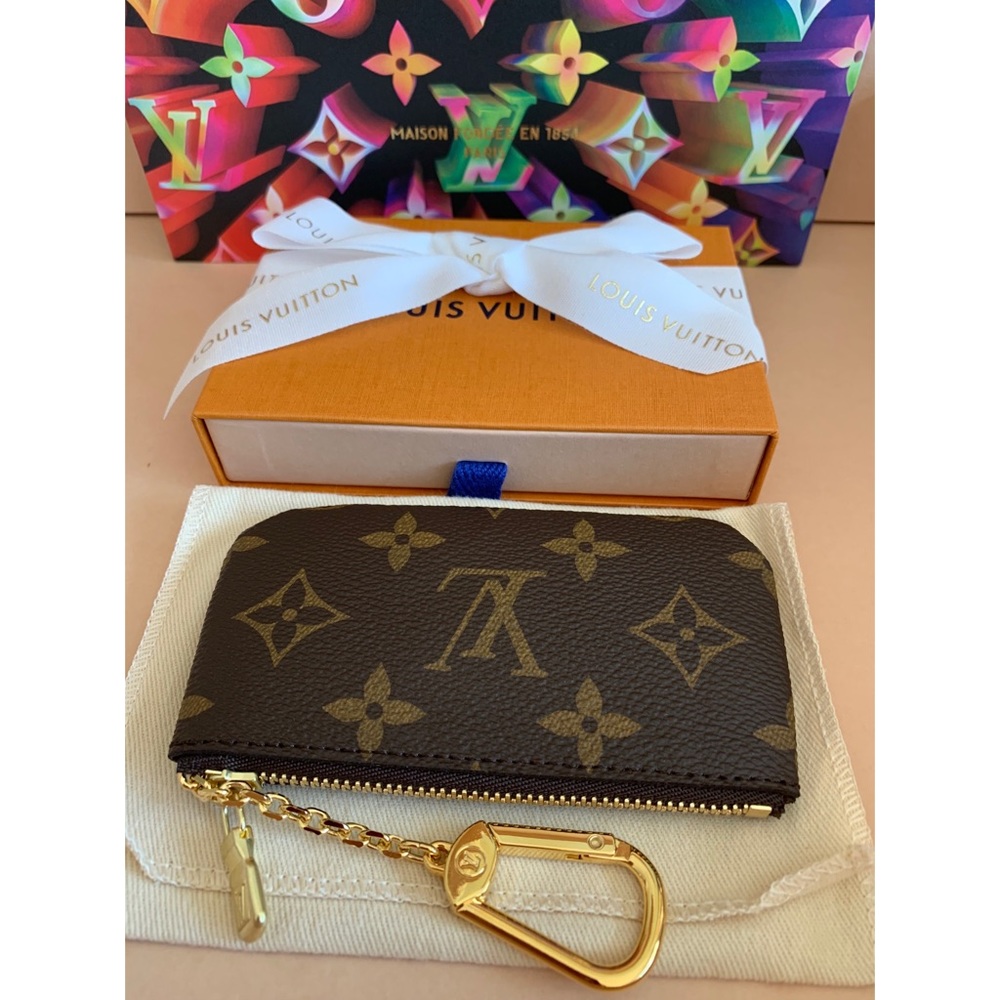 💖🆕 LV KEY POUCH MONOGRAM🌟💯AUTHENTIC🌟